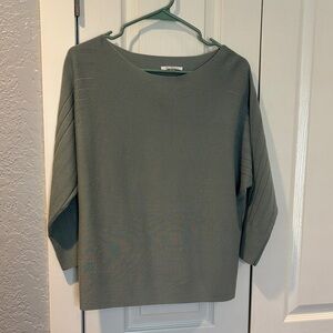 Milano Classic Olive Knit Top